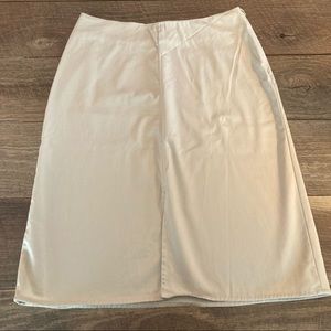 Banana Republic Stretch Tan Khaki Pencil Skirt Banana Republic Size 4